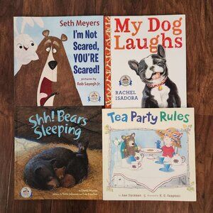 Children's Picture Book Lot of 4 Imagination Library Paperback Books Like New